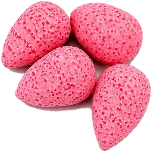 شكل علكة فراولة من العلكة والحلوى